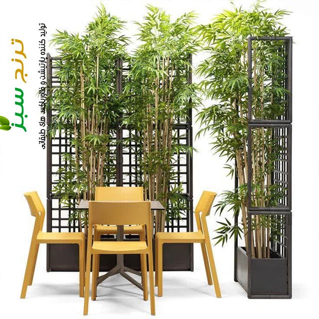 فلاور باکس پارتیشن محدود کننده دید در بالکن