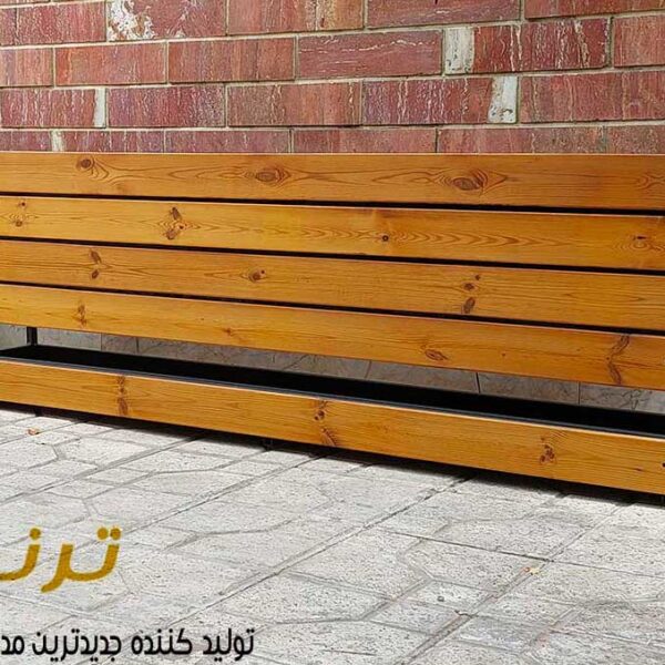 فلاور باکس چوب پلاست مدل پامچال