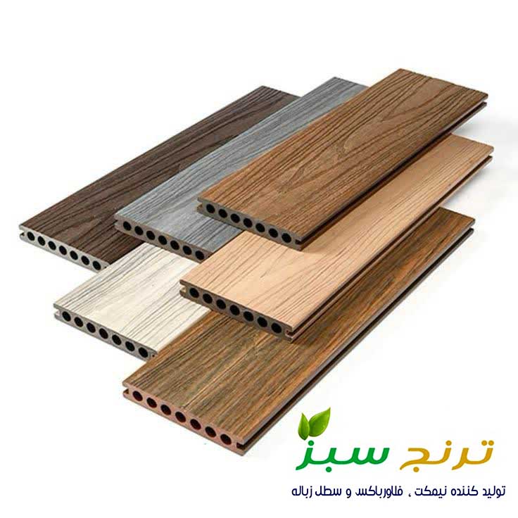 رنگبندی چوب پلاست برای استفاده در رویه نیمکت های تولید ترنج سبز