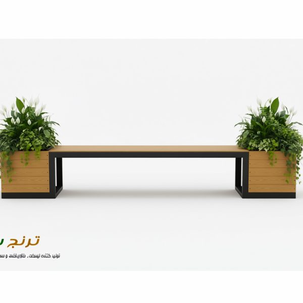 نیمکت فلاورباکس دار دو طرفه کد 708