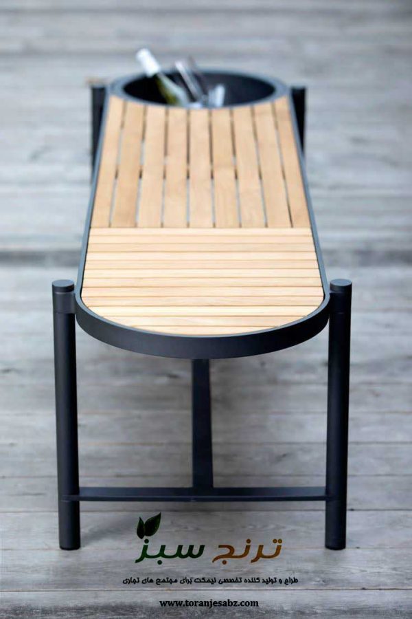 نیمکت چوب ترموود