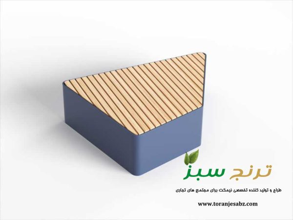 نیمکت چند ضلعی برای مجتمع تجاری و پارکی